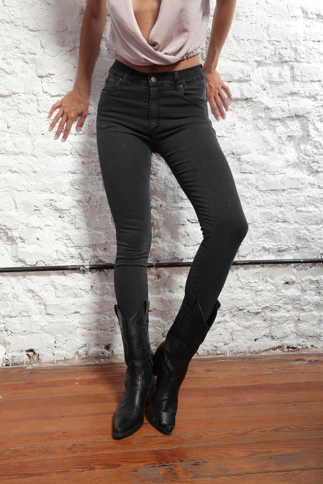 Cezeta Jeans negro stone